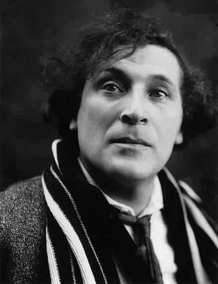 Marc Chagall A closeup picture of Marc Chagall