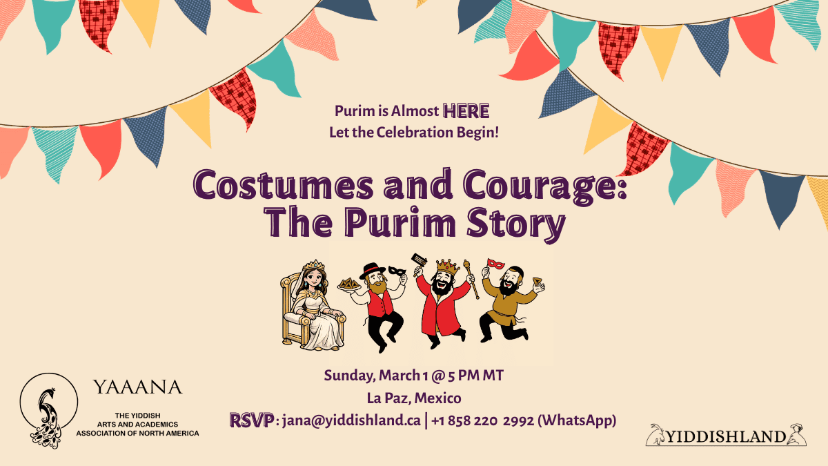 Purim Costume Party Final (Landscape)