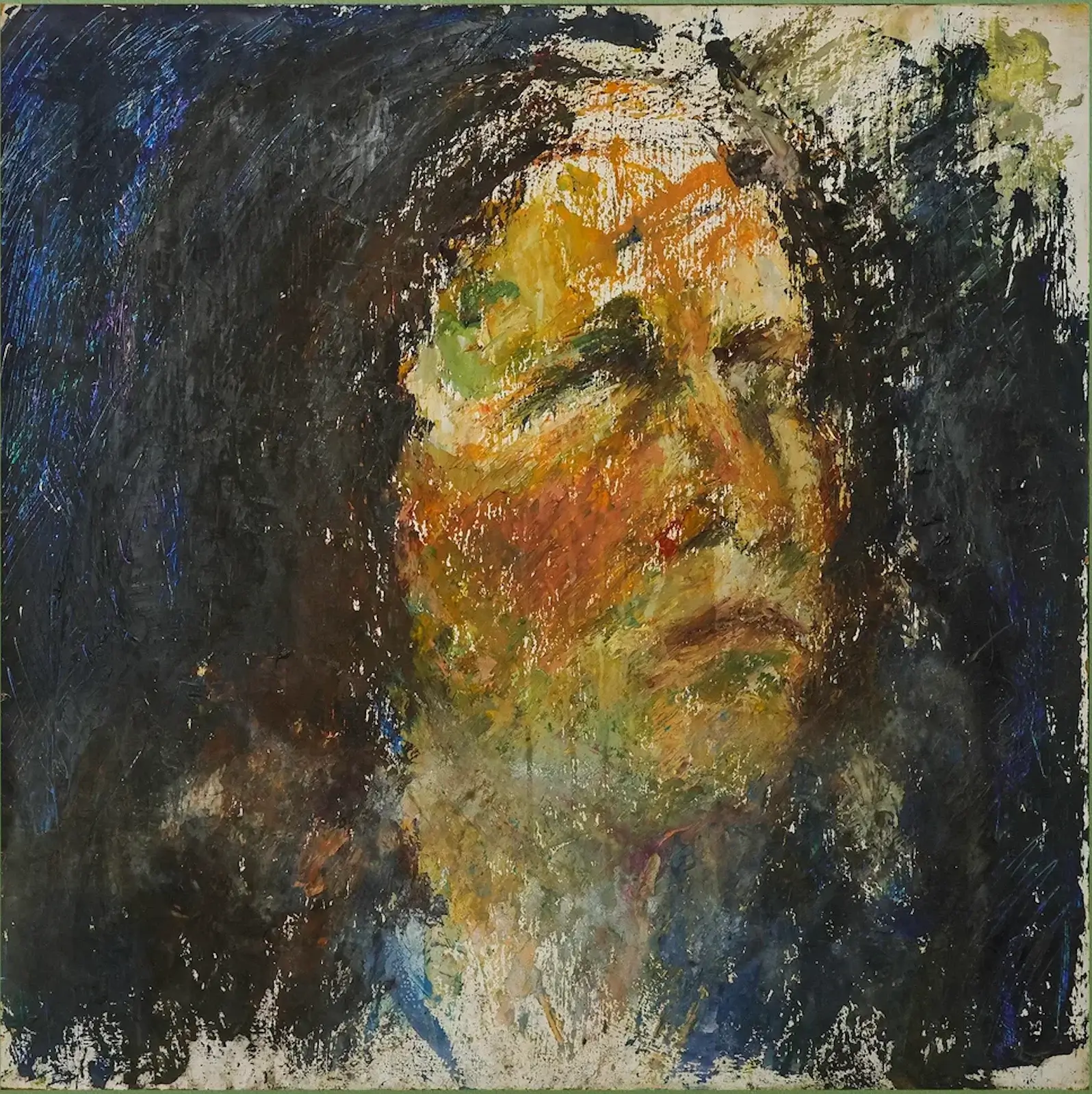 Atara Baker Painting A self-portrait